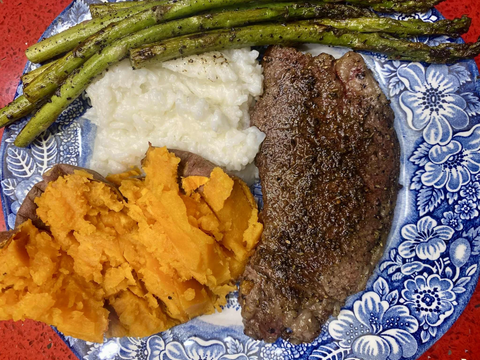 Garlic Rosemary Butter Steak