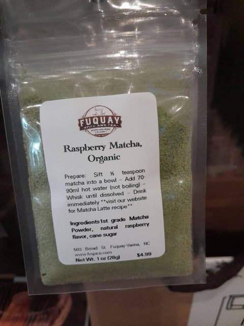 Raspberry Matcha, Organic