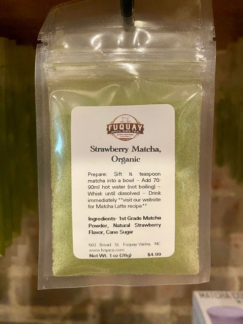 Strawberry Matcha, Organic