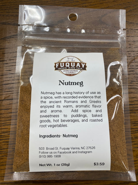 Nutmeg, ground