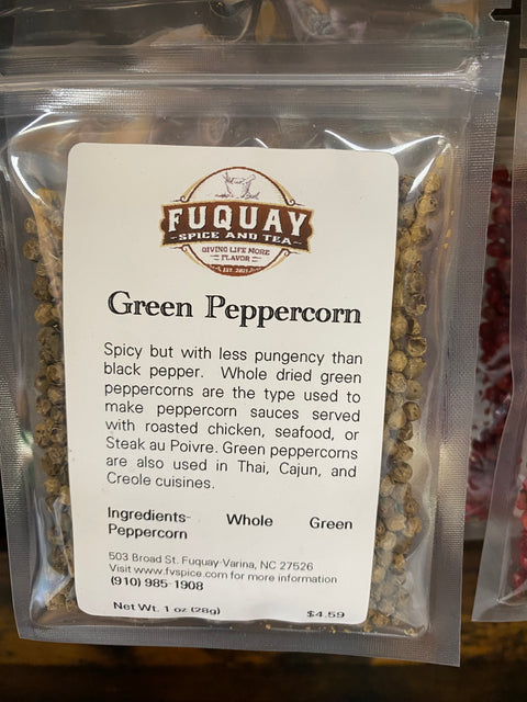 Peppercorn, Green, whole