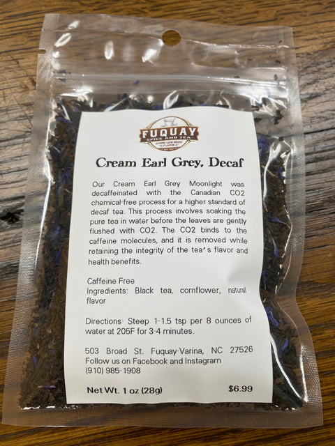 Cream Earl Grey Decaf