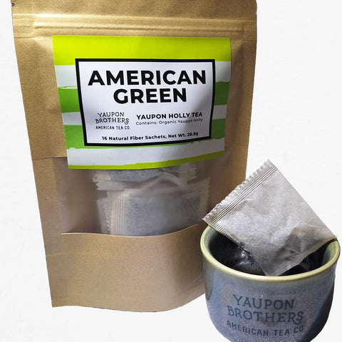 American Green Yaupon Holly Tea
