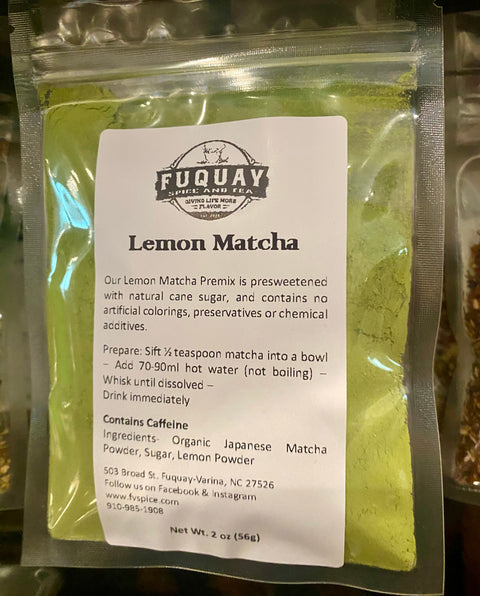 Lemon Matcha