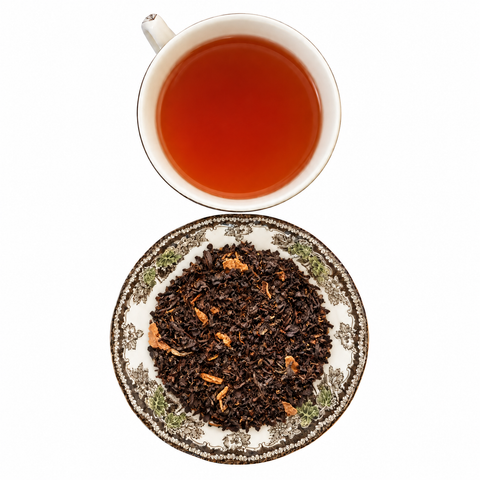 Black Lemon Tea, Organic brewed tea and loose leaf blend