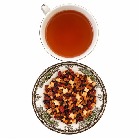 Cinnamon Spice Tea Charleston brewed tea and loose leaf blend