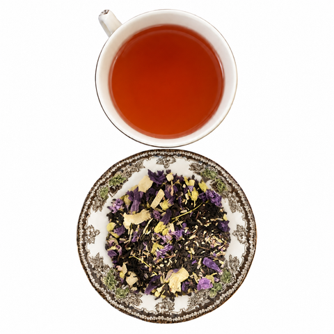 Eclipse Creme loose tea and brewed cup