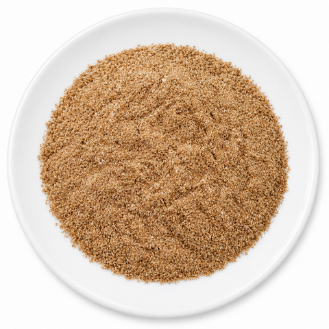 Churro Popcorn Seasoning on a plain white plate