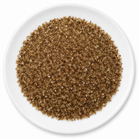 Cherrywood Smoked Salt 2oz on a plain white plate