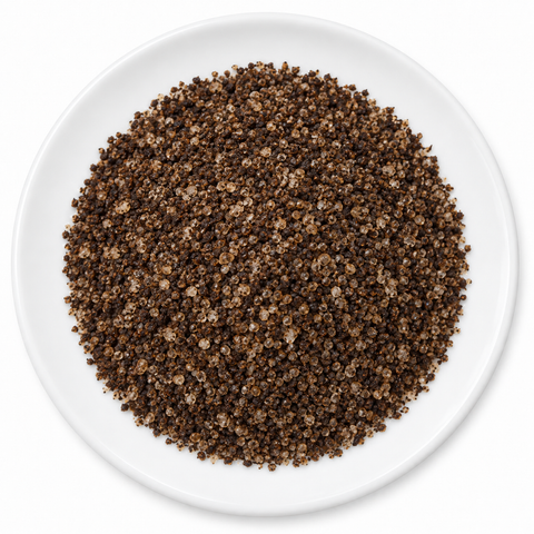 Espresso Sea Salt on a plain white plate