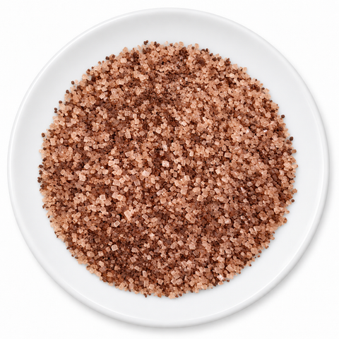 Espresso Sugar on a plain white plate