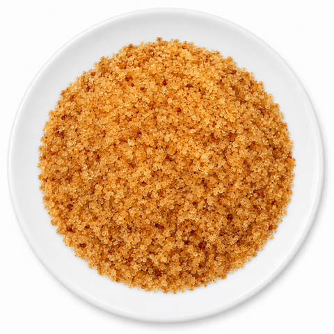 Habanero Sugar on a plain white plate