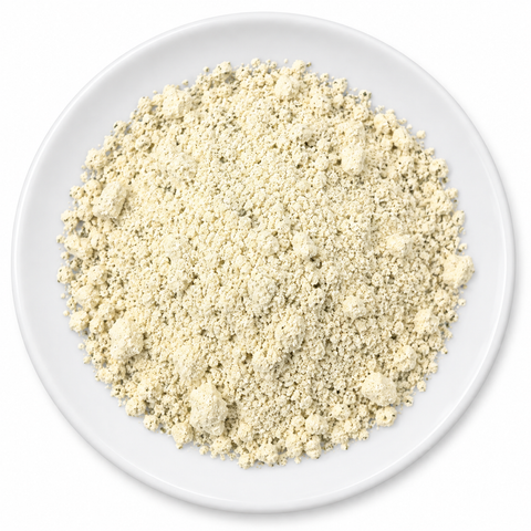 Jalapeno & White Cheddar Popcorn Seasoning on a plain white plate