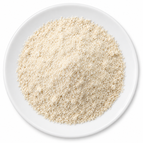 Salt And Vinegar Popcorn Seasoning on a plain white plate