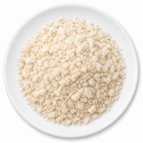 Lime Salt on a plain white plate