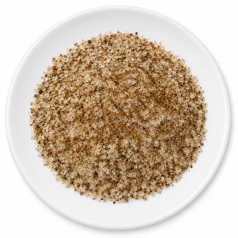 Spiced Chai Sugar on a plain white plate