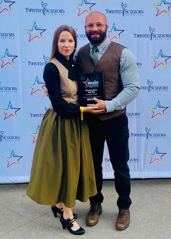 Fuquay Spice & Tea Maggy Award announcement.